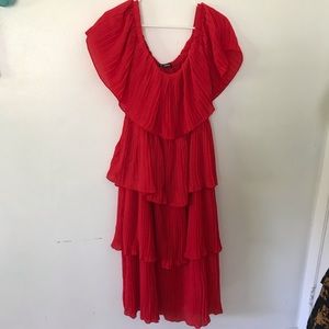 Red cocktail Dress